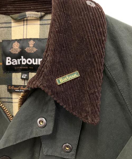 Barbour（バブアー）Barbour (バブアー) オイルドジャケット ブラウン×グリーン サイズ:42の古着・服飾アイテム