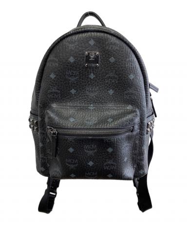 中古・古着通販】MCM (エムシーエム) スタッズリュック ブラック
