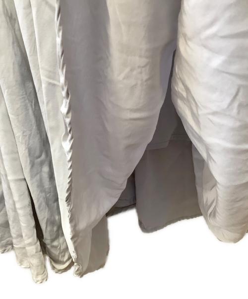 HER LIP TO（ハーリップトゥ）Her lip to (ハーリップトゥ) 半袖ワンピース グレー サイズ:Sの古着・服飾アイテム