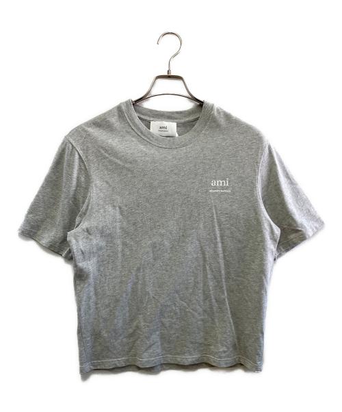 ami（アミ）ami (アミ) 半袖Tシャツ グレー サイズ:記載なしの古着・服飾アイテム