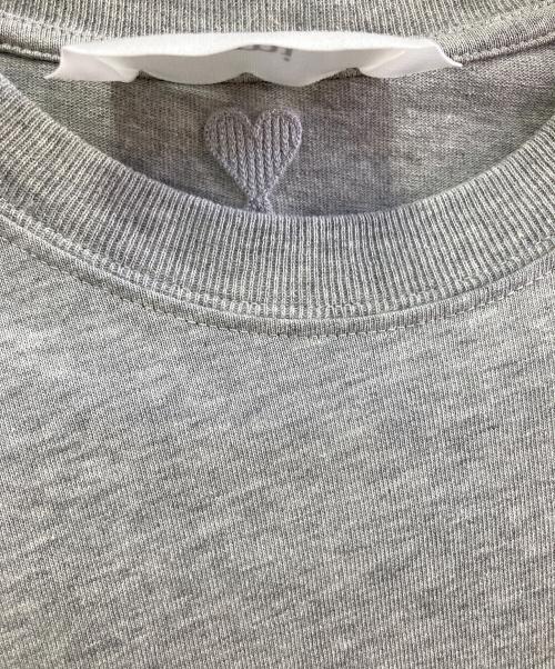 ami（アミ）ami (アミ) 半袖Tシャツ グレー サイズ:記載なしの古着・服飾アイテム