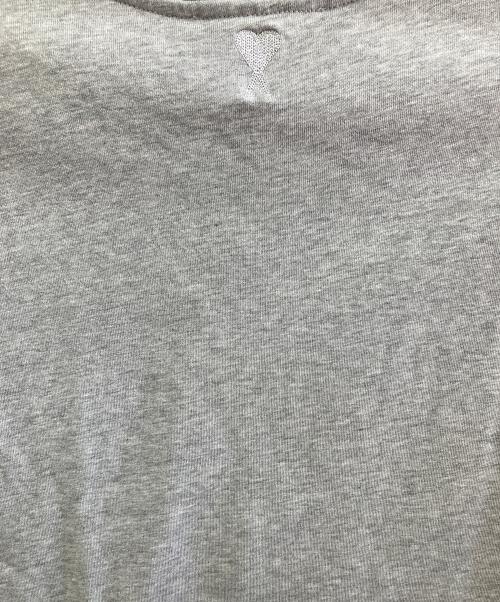 ami（アミ）ami (アミ) 半袖Tシャツ グレー サイズ:記載なしの古着・服飾アイテム