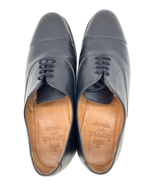 berwick（バーウィック）berwick (バーウィック) ストレートチップシューズ ブラック サイズ:8の古着・服飾アイテム