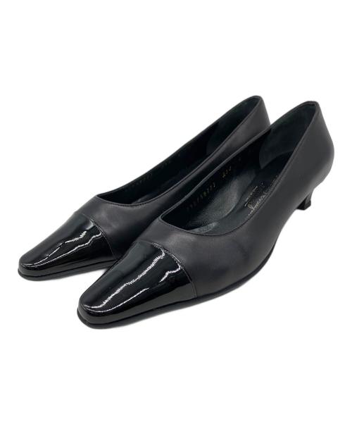 Salvatore Ferragamo（サルヴァトーレ フェラガモ）Salvatore Ferragamo (サルヴァトーレ フェラガモ) パンプス ブラック サイズ:6の古着・服飾アイテム