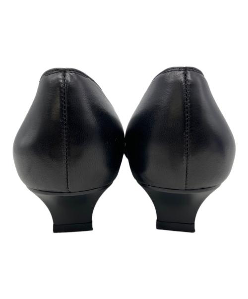 Salvatore Ferragamo（サルヴァトーレ フェラガモ）Salvatore Ferragamo (サルヴァトーレ フェラガモ) パンプス ブラック サイズ:6の古着・服飾アイテム