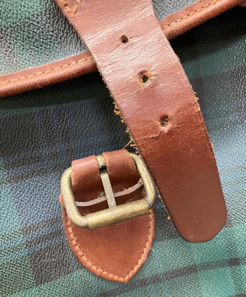POLO RALPH LAUREN（ポロ・ラルフローレン）POLO RALPH LAUREN (ポロ・ラルフローレン) ボストンバッグ ネイビー×グリーンの古着・服飾アイテム
