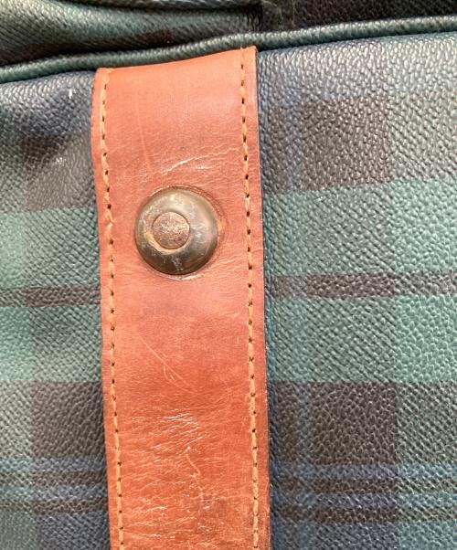 POLO RALPH LAUREN（ポロ・ラルフローレン）POLO RALPH LAUREN (ポロ・ラルフローレン) ボストンバッグ ネイビー×グリーンの古着・服飾アイテム