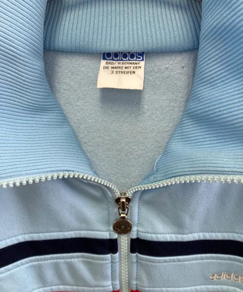 adidas（アディダス）adidas (アディダス) トラックジャケット スカイブルー サイズ:160の古着・服飾アイテム