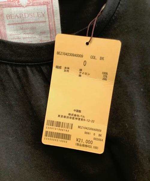BEARDSLEY（ビアズリー）BEARDSLEY (ビアズリー) 長袖ワンピース ブラック 未使用品の古着・服飾アイテム