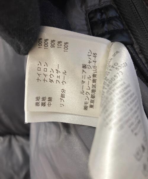 MONCLER（モンクレール）MONCLER (モンクレール) ダウンジャケット ブラック サイズ:2の古着・服飾アイテム