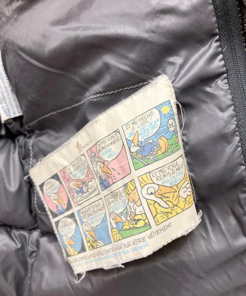 MONCLER（モンクレール）MONCLER (モンクレール) ダウンジャケット ブラック サイズ:2の古着・服飾アイテム
