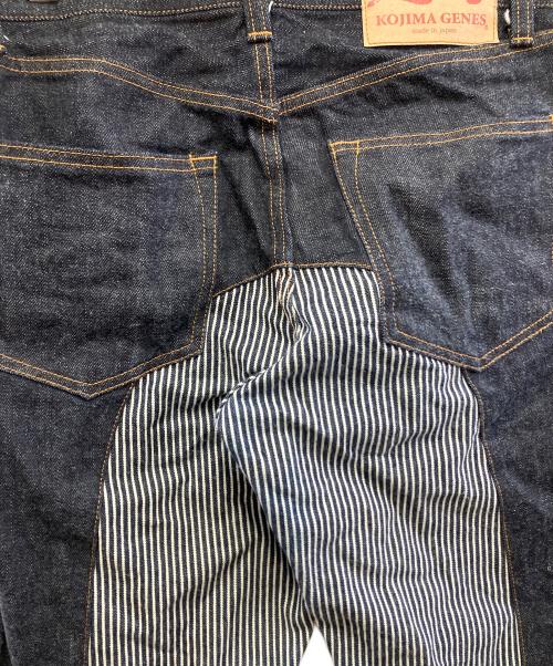 KOJIMA GENES（コジマジーンズ）KOJIMA GENES (コジマジーンズ) 切替デニムパンツ インディゴ サイズ:32の古着・服飾アイテム
