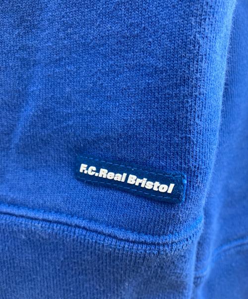 F.C.R.B.（エフシーレアルブリストル）F.C.R.B. (エフシーレアルブリストル) プルオーバーパーカー ブルー サイズ:XLの古着・服飾アイテム