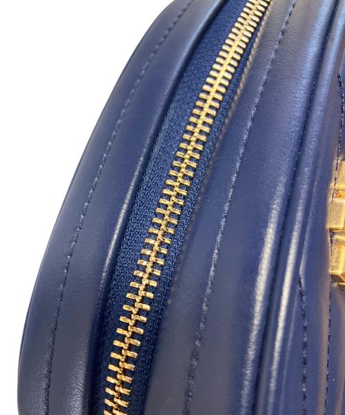 TORY BURCH（トリーバーチ）TORY BURCH (トリーバーチ) チェーンショルダーバッグ ネイビーの古着・服飾アイテム
