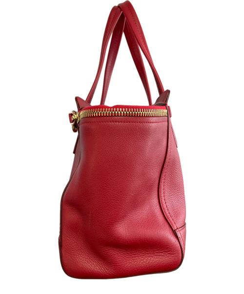Salvatore Ferragamo（サルヴァトーレ フェラガモ）Salvatore Ferragamo (サルヴァトーレ フェラガモ) ハンドバッグ レッドの古着・服飾アイテム