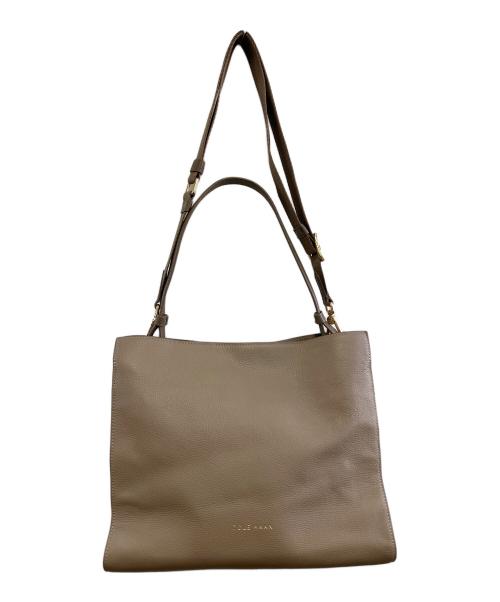 COLE HAAN（コールハーン）COLE HAAN (コールハーン) 2WAYバッグ ベージュの古着・服飾アイテム