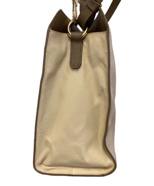 COLE HAAN（コールハーン）COLE HAAN (コールハーン) 2WAYバッグ ベージュの古着・服飾アイテム