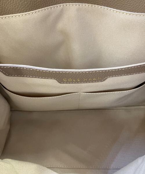 COLE HAAN（コールハーン）COLE HAAN (コールハーン) 2WAYバッグ ベージュの古着・服飾アイテム