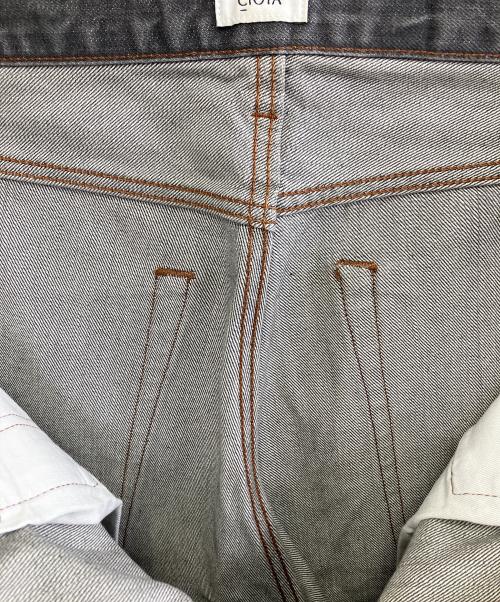 CIOTA（シオタ）CIOTA (シオタ) インディゴスビンコットン13.5ozテーパードデニム グレー サイズ:34の古着・服飾アイテム