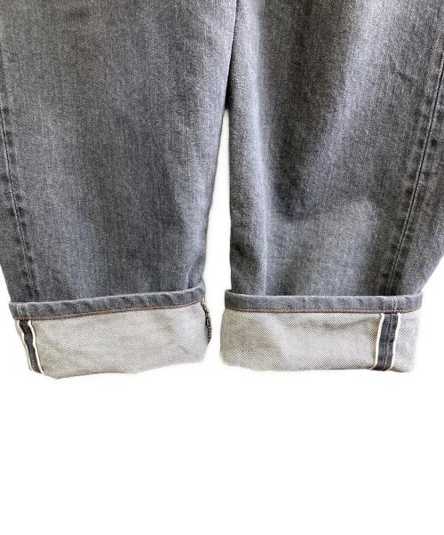 CIOTA（シオタ）CIOTA (シオタ) インディゴスビンコットン13.5ozテーパードデニム グレー サイズ:34の古着・服飾アイテム