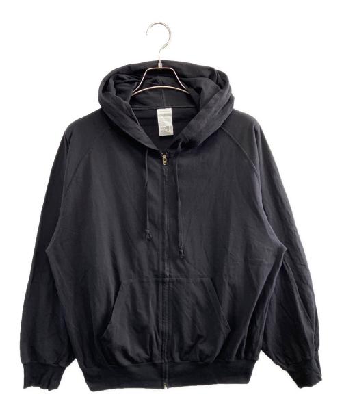 COMOLI（コモリ）COMOLI (コモリ) ジャージ ジップパーカ ブラック サイズ:2の古着・服飾アイテム