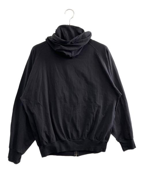 COMOLI（コモリ）COMOLI (コモリ) ジャージ ジップパーカ ブラック サイズ:2の古着・服飾アイテム