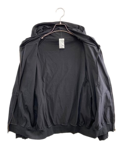 COMOLI（コモリ）COMOLI (コモリ) ジャージ ジップパーカ ブラック サイズ:2の古着・服飾アイテム