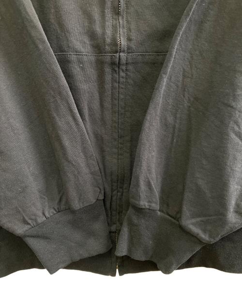 COMOLI（コモリ）COMOLI (コモリ) ジャージ ジップパーカ ブラック サイズ:2の古着・服飾アイテム