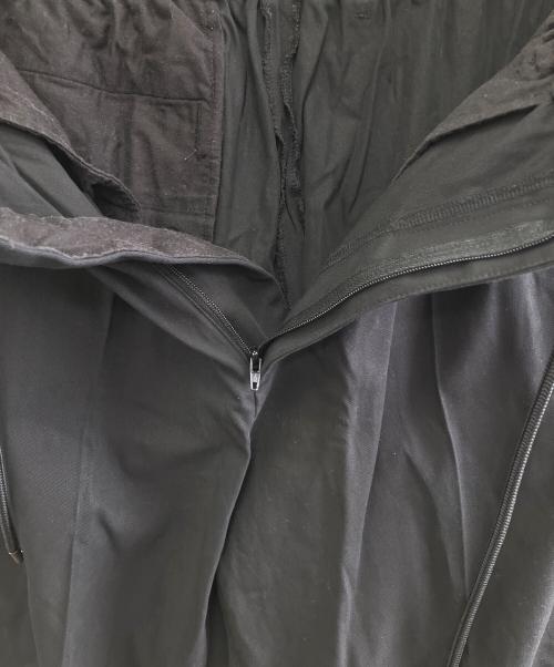 MARKAWARE（マーカウェア）MARKAWARE (マーカウェア) DRY VOILE TWILL COMFORT FIT EASY TROUSERS ブラック サイズ:1の古着・服飾アイテム