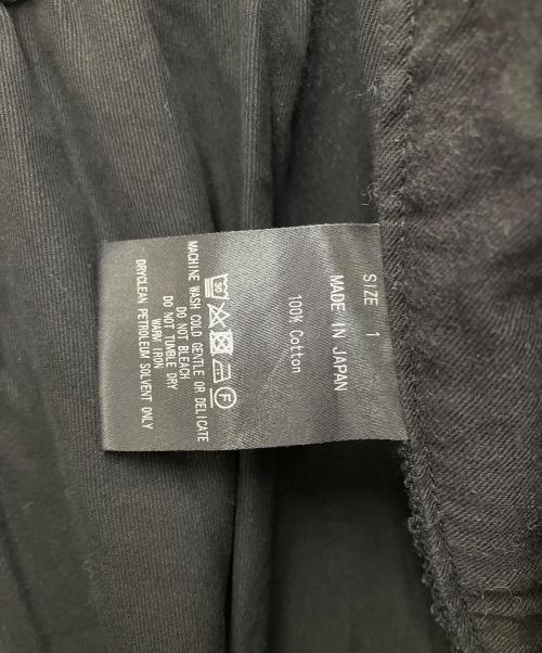 MARKAWARE（マーカウェア）MARKAWARE (マーカウェア) DRY VOILE TWILL COMFORT FIT EASY TROUSERS ブラック サイズ:1の古着・服飾アイテム