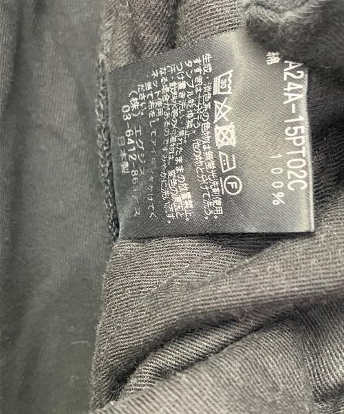 MARKAWARE（マーカウェア）MARKAWARE (マーカウェア) DRY VOILE TWILL COMFORT FIT EASY TROUSERS ブラック サイズ:1の古着・服飾アイテム