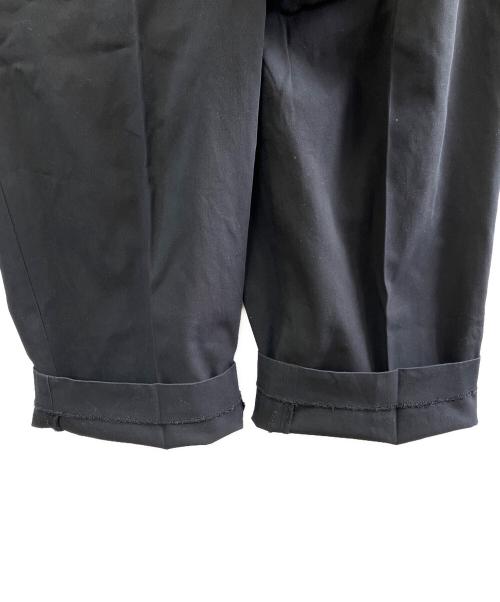 MARKAWARE（マーカウェア）MARKAWARE (マーカウェア) DRY VOILE TWILL COMFORT FIT EASY TROUSERS ブラック サイズ:1の古着・服飾アイテム