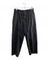MARKAWARE（マーカウェア）の古着「DRY VOILE TWILL COMFORT FIT EASY TROUSERS」｜ブラック