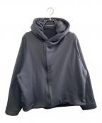 teatoraテアトラ）の古着「CARTRIDGE HOODIE F/Z WL BLACK」｜ブラック