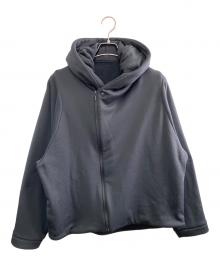 teatora（テアトラ）の古着「CARTRIDGE HOODIE F/Z WL BLACK」｜ブラック