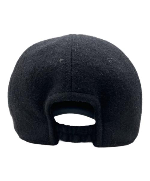 MARKAWARE（マーカウェア）MARKAWARE (マーカウェア) SPORTS CAP CASHMERE MELTON ブラック サイズ:Fの古着・服飾アイテム