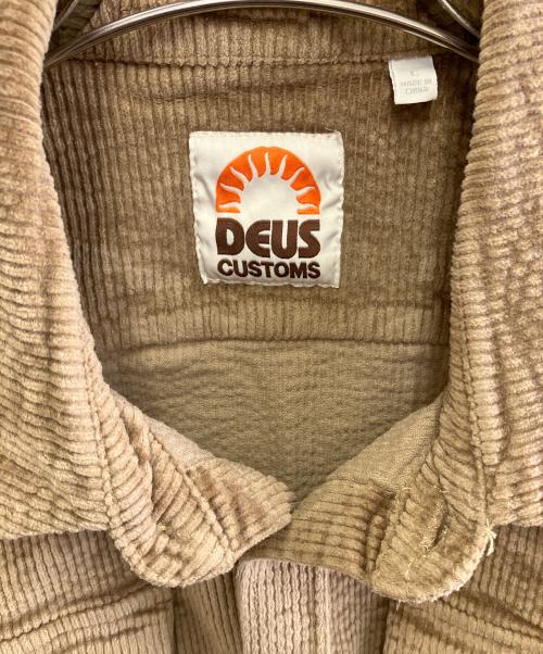 DEUS EX MACHINA（デウス エクス マキナ）DEUS EX MACHINA (デウス エクス マキナ) コーデュロイジャケット ブラウン サイズ:Lの古着・服飾アイテム
