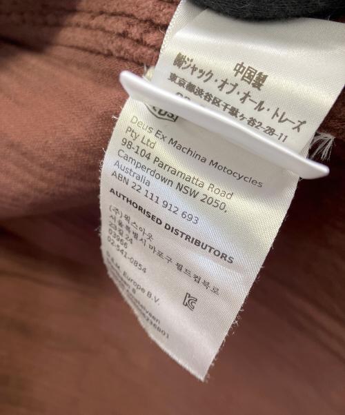 DEUS EX MACHINA（デウス エクス マキナ）DEUS EX MACHINA (デウス エクス マキナ) コーデュロイジャケット ブラウン サイズ:Mの古着・服飾アイテム