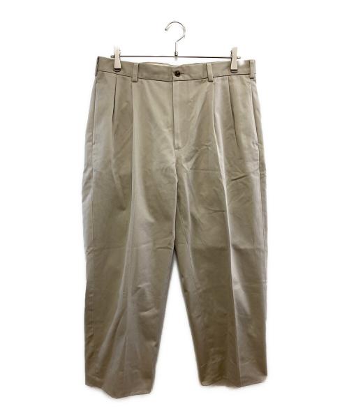 BROOKS BROTHERS（ブルックスブラザーズ）BROOKS BROTHERS (ブルックスブラザーズ) ツータックパンツ ベージュ サイズ:W34の古着・服飾アイテム