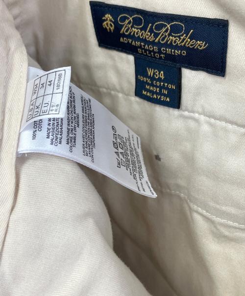BROOKS BROTHERS（ブルックスブラザーズ）BROOKS BROTHERS (ブルックスブラザーズ) ツータックパンツ ベージュ サイズ:W34の古着・服飾アイテム