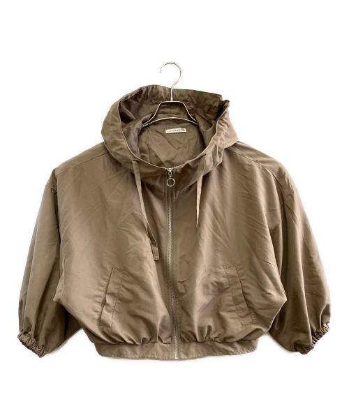 continuer de NICE CLAUP（コンティニューデナイスクラップ）continuer de NICE CLAUP (コンティニューデナイスクラップ) ジャケット ベージュ サイズ:Fの古着・服飾アイテム
