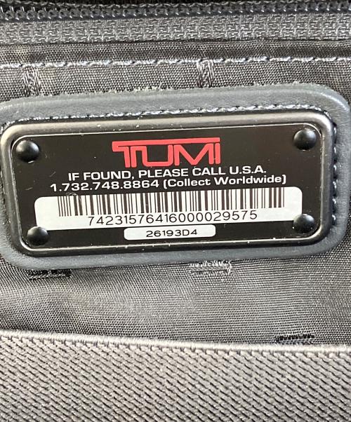 TUMI（トゥミ）TUMI (トゥミ) ブリーフケース ブラックの古着・服飾アイテム