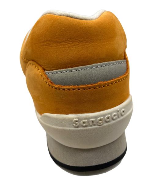 Sangacio（サンガッチョ）Sangacio (サンガッチョ) ローカットスニーカー オレンジ サイズ:8の古着・服飾アイテム