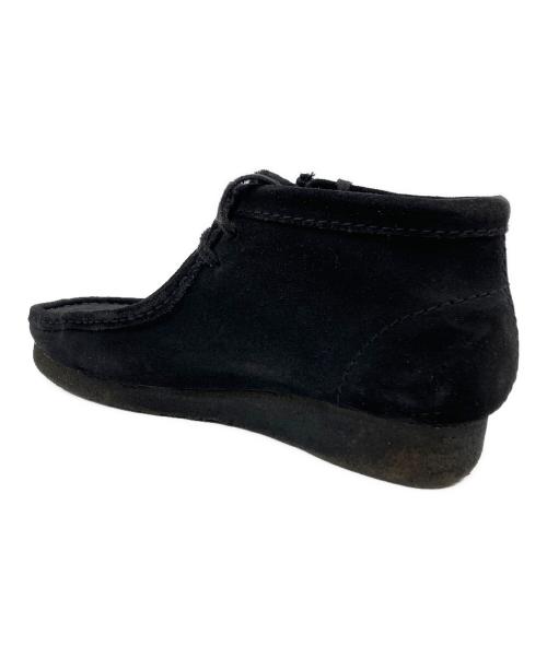 CLARKS ORIGINALS（クラークス オリジナルズ）Clarks Originals (クラークス オリジナルズ) ワラビーシューズ ブラック サイズ:25.5の古着・服飾アイテム