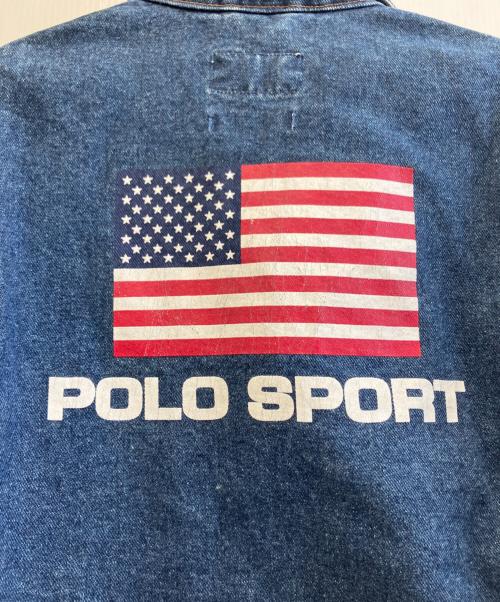 POLO RALPH LAUREN（ポロ・ラルフローレン）POLO RALPH LAUREN (ポロ・ラルフローレン) デニムジャケット インディゴ サイズ:Ｓの古着・服飾アイテム