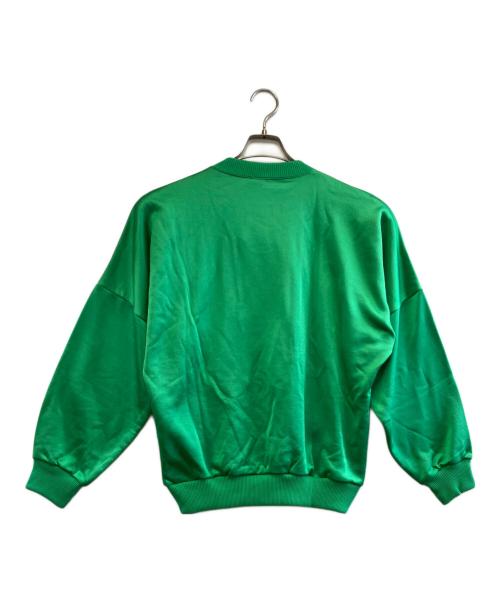 adidas（アディダス）adidas (アディダス) スウェット グリーン×レッド サイズ:L 未使用品の古着・服飾アイテム