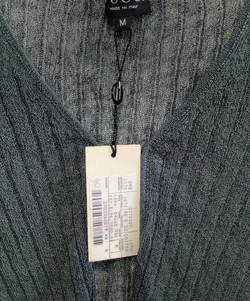GUCCI（グッチ）GUCCI (グッチ) 薄手カーディガン ネイビー サイズ:Mの古着・服飾アイテム