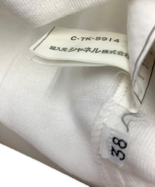 CHANEL（シャネル）CHANEL (シャネル) ノースリーブカットソー ホワイト サイズ:38の古着・服飾アイテム
