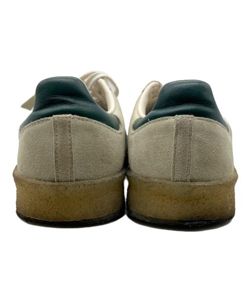 adidas（アディダス）adidas (アディダス) KITH (キス) CLARKS (クラークス) ローカットスニーカー グリーン×ベージュ サイズ:26の古着・服飾アイテム