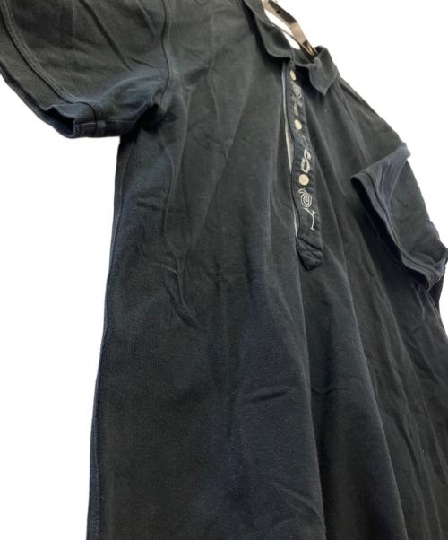 stussy（ステューシー）stussy (ステューシー) ポロシャツ ブラック サイズ:Lの古着・服飾アイテム